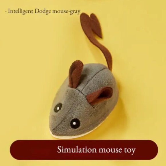 Cat Toy for Enrichment - Interactive Running Mouse Toy (1 Piece), Cat Teaser Toy - Picture 4 of 4